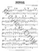 Serious piano sheet music cover